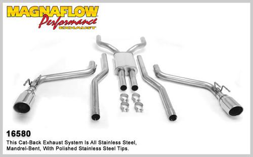 Magnaflow 16850 dodge truck ram 1500 truck stainless cat-back system exhaust