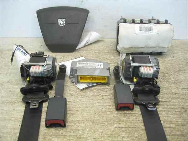 08 09 dodge avenger airbag pair air bag module w/ belt