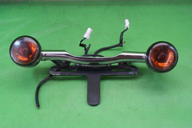 2003 harley davidson touring flht electra glide rear light bar & lic plate mount