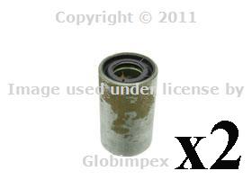 Mercedes driveshaft center bushing oem new (2) + 1 year warranty