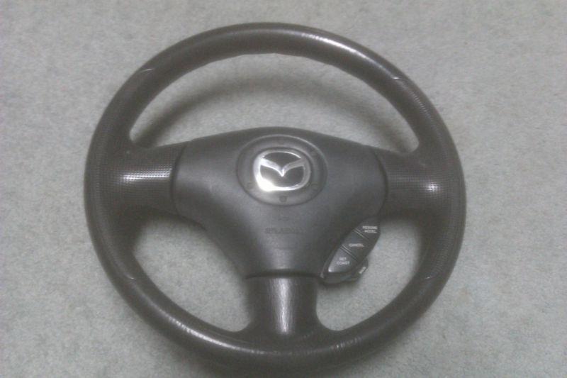 2001-2003 mazda protege 5 protege5 steering wheel with airbag