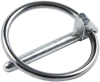 Steel chrome 3/16" torsion flip-over clip allstar performance all18515 each -