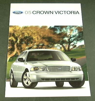 2005 05 ford crown victora brochure lx sport