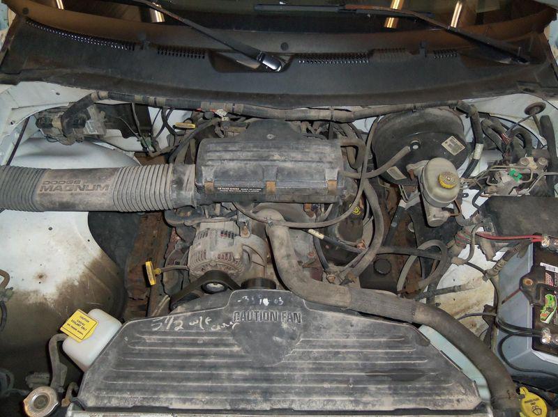 Dodge dodge 1500 pickup engine 5.2l (8-318, vin y) 98 99 00 01