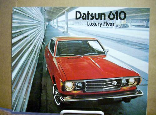 1974 74 datsun 610 sales brochure