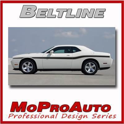 Beltline dodge challenger graphics stripes - pro grade 3m vinyl decals 2011 931