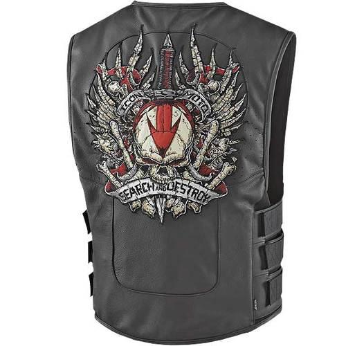 Icon vest reg search & destroy black 2x/3x 2830-0085