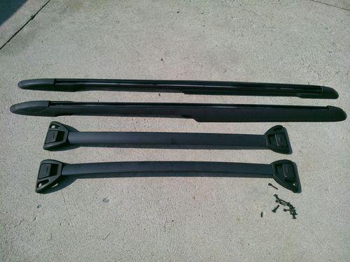 02 03 04 oldsmobile bravada luggage roof rack cross bars assembly