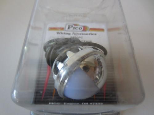 Pico wiring 5420pt tag light white/chrome incandescent universal new