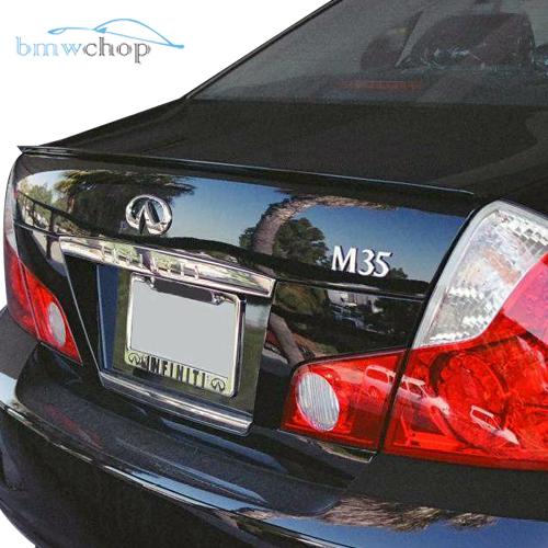 Painted infiniti m35 m45 3rd sedan boot trunk lip spoiler ●