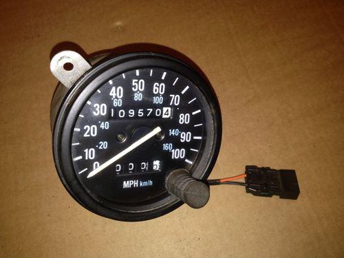 87-90 jeep wrangler yj factory oem speedo speedometer 109k odometer gauge