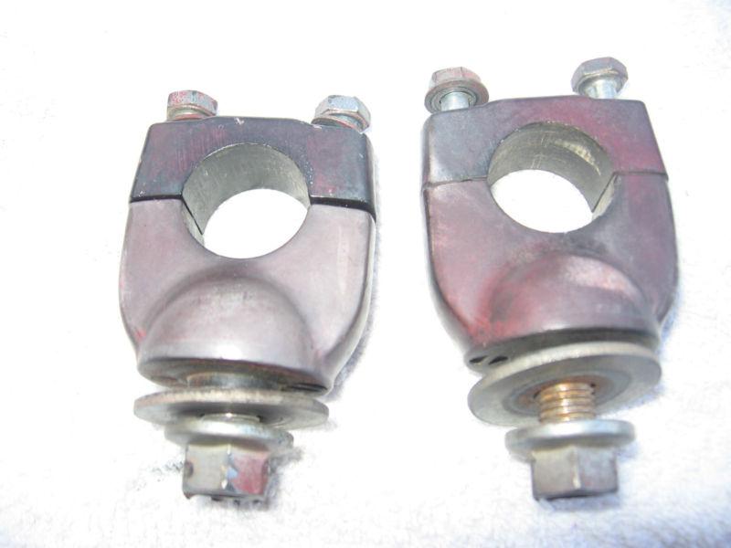 1981 honda xr 80 handle bar mounting clamps