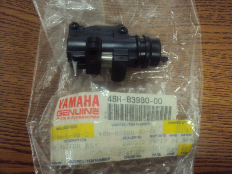 Yamaha front stop switch assy, pn 4bh-83980-00,1993-1998 tdm850/xj600 models