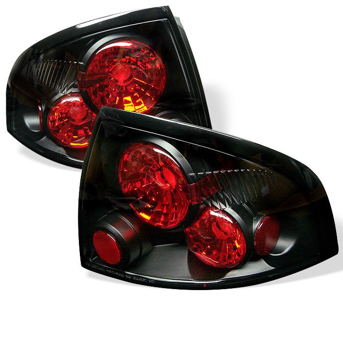 Spyder nissan sentra 00-03 euro style tail lights - black