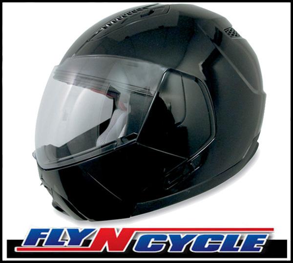 Afx fx-140 modular black 2xl motorcycle flip-up helmet xxl