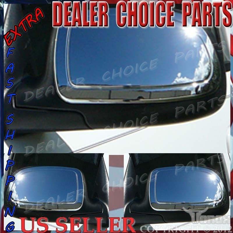 2000-2006 suburban tahoe yukon denali chrome mirror cover