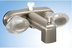 Phoenix tub diverters, 4", 2-handle, brushed nickel r4763