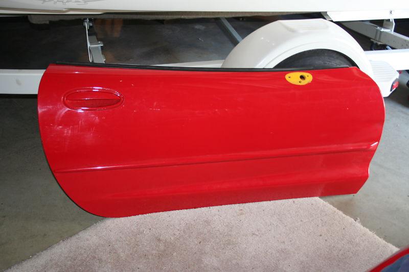 1997-2004 chevrolet c5 corvette passenger door, coupe, z06, convertible