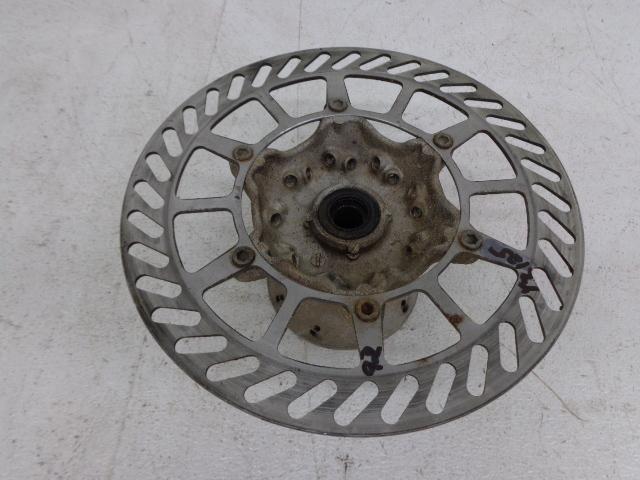 1992 yamaha yz125 front wheel hub & rotor disc