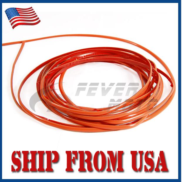 Us orange mounding trim interior decoration headlight switch strips diy new cool