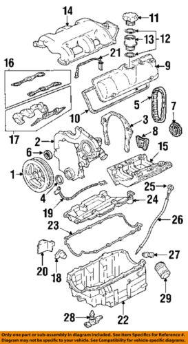 Gm oem 12586144 fuel injection plenum gasket