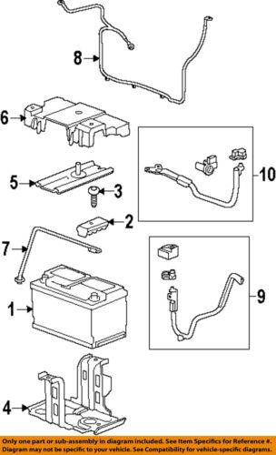 Gm oem 88865259 battery, std automotive/battery