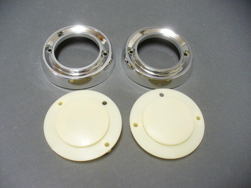 63 64 ford galaxie mercury dome lamp bezel lenses