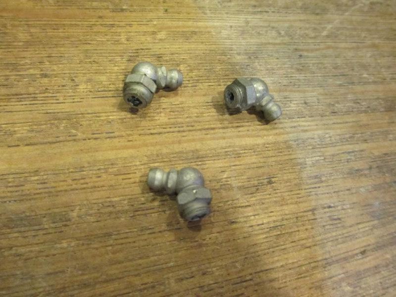 Harley nos wl knucklehead u pan angled zerk fittings 9852