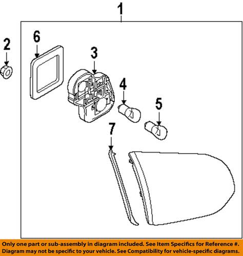 Volkswagen oem n10724402 backup lamps-backup lamp bulb