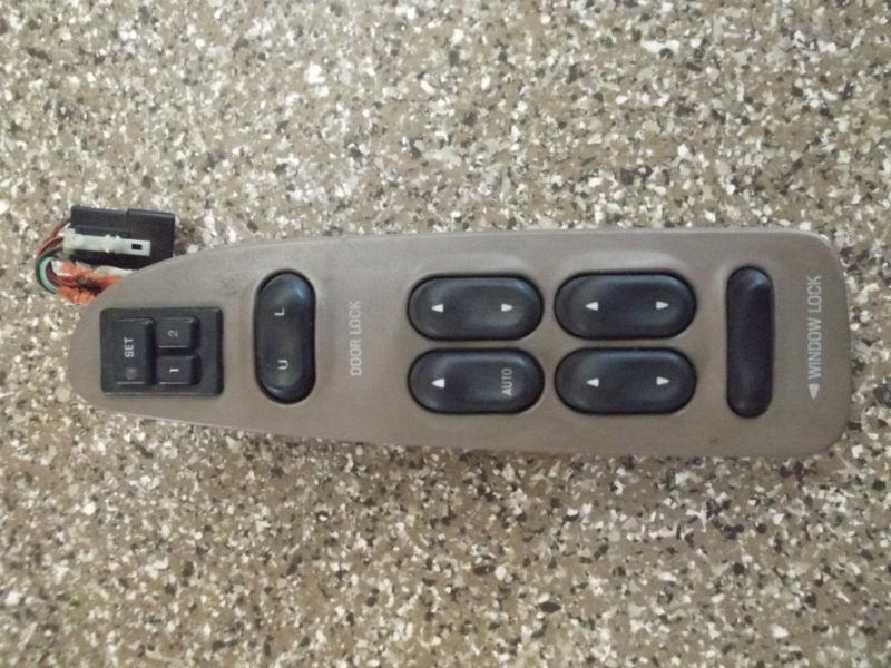 98 99 00 01 02 lincoln navigator - master window switch - interior trim kx