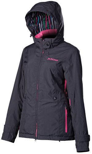 2014 klim women's intrigue gore-tex snowmobile parka pink medium