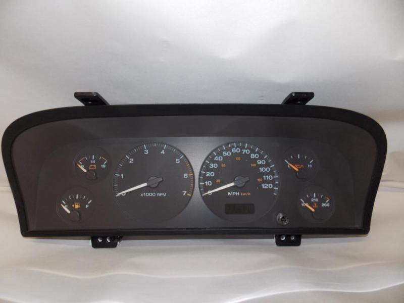 02-04 03 jeep grand cherokee 133k instrument cluster speedometer 2003 2004 #7049