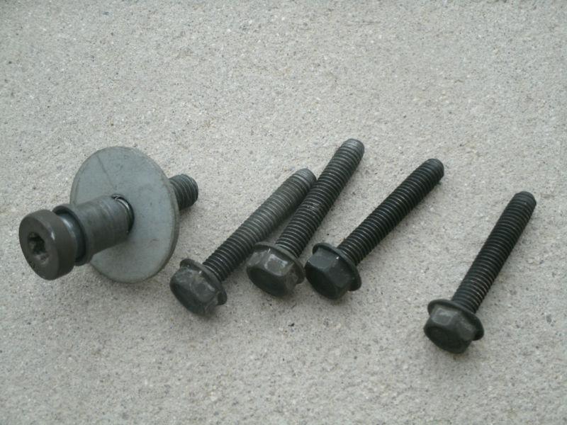 1982-1992 camaro front r/h passenger manual handle hinge bolts 