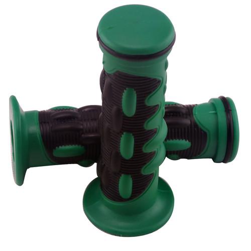 7/8" 22mm universal hand grips handlebar for motorcycle ninja zx 2r 6r 9r green