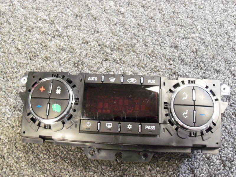 2007-2010 oem gmc acadia ac heater dash control unit 25894709