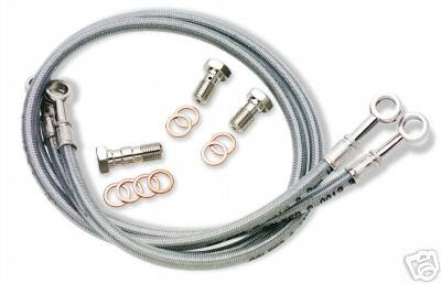 Ducati 2008-2010 monster 696 galfer stainless steel front brake line kit