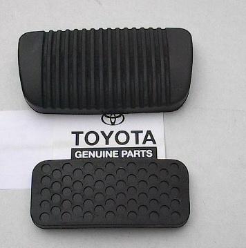 Toyota land cruiser--landcruiser fj62 pedal pads (set--gas & brake)