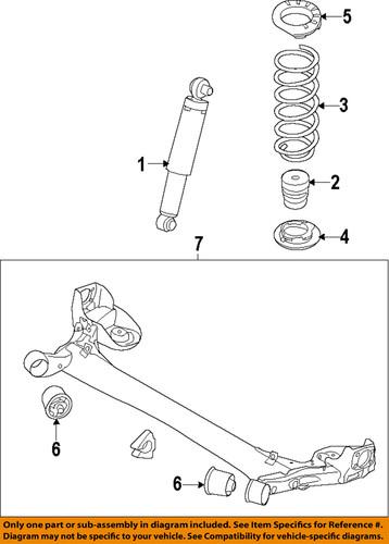 Hyundai oem 55300-3x200 shock absorber/rear shock absorber