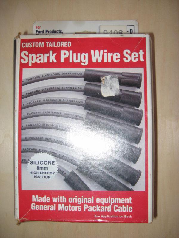 Spark plug wire set packard 8mm silicone