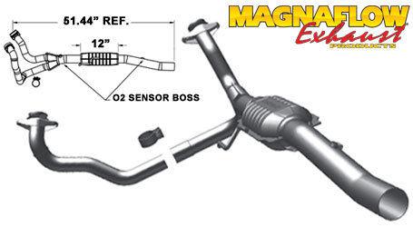 Magnaflow catalytic converter 93214 dodge durango