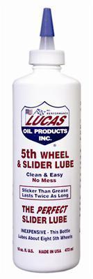 Lucas oil 10030 fifth wheel/slider rail lube waterproof 16 fluid oz. set of 12