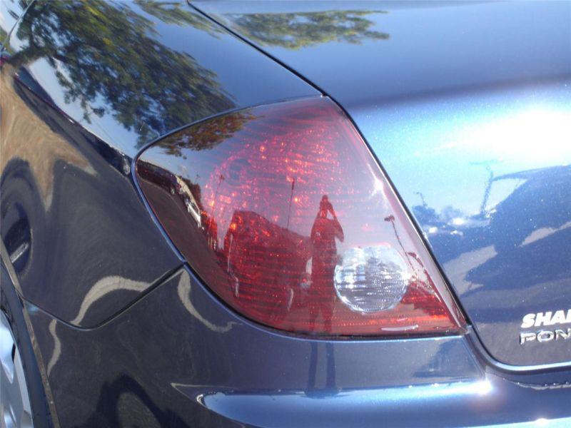 Pontiac g6 sedan smoke colored tail light film  overlays 2005-2010