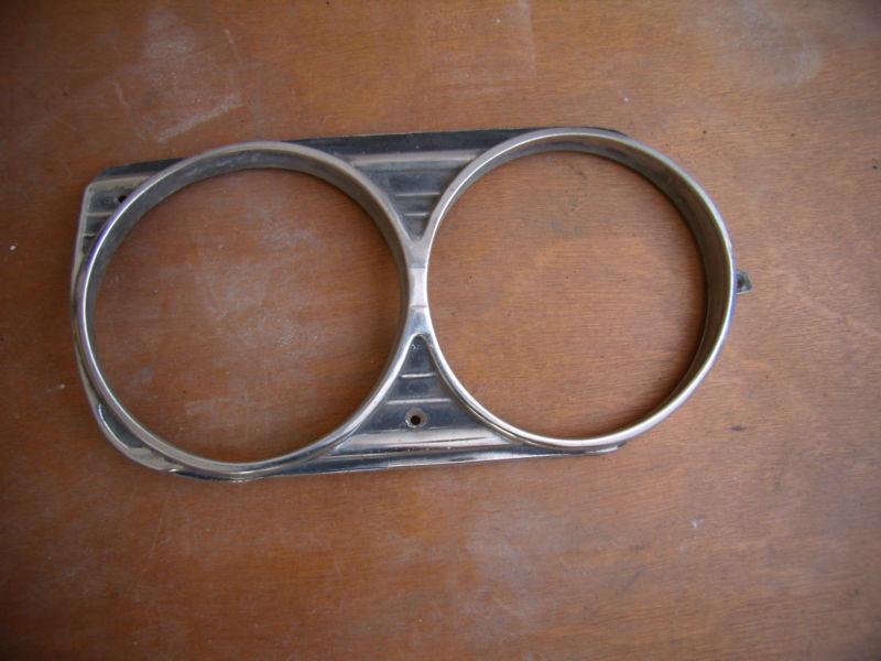 Rare vintage datsun?.  headlight ring
