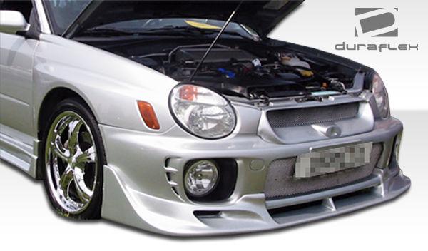 Duraflex front lip add on body kit 02 03 subaru impreza 4dr 100392