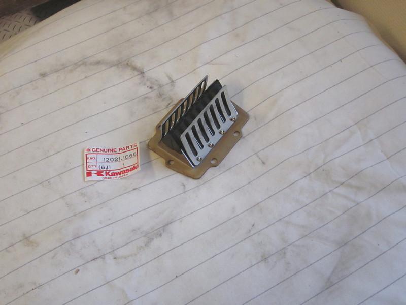 Kawasaki kx250 e1 1987 -87 reed valve assy 12021-1065 nos