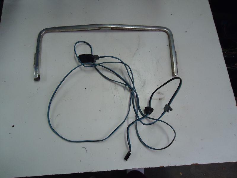 1981-1988 monte carlo  trunk molding and 3rd brake light wire