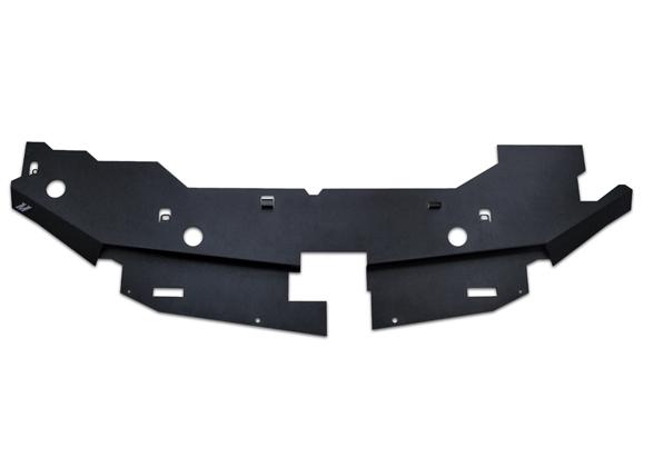 Mishimoto ford mustang gt air diversion plate, 2010+ black 