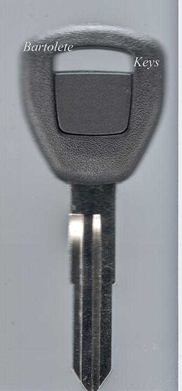 Transponder key blank fits 2001 2002 2003 2004 2005 2006 honda insight hybrid