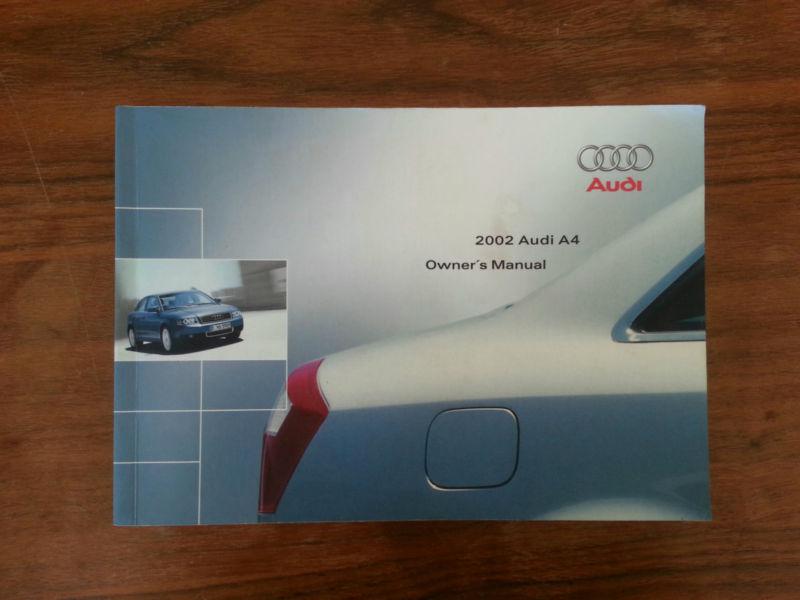 2002 audi a4 owners manual 