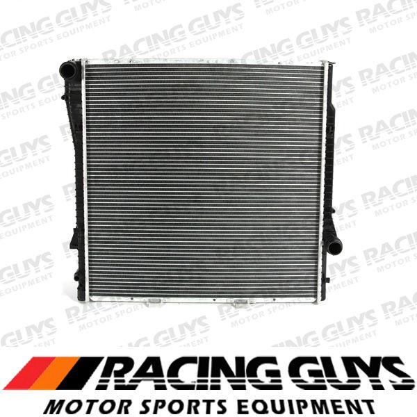 New cooling radiator replacement assembly set 2002-2006 bmw x5 v8 4.4i 8-cyl